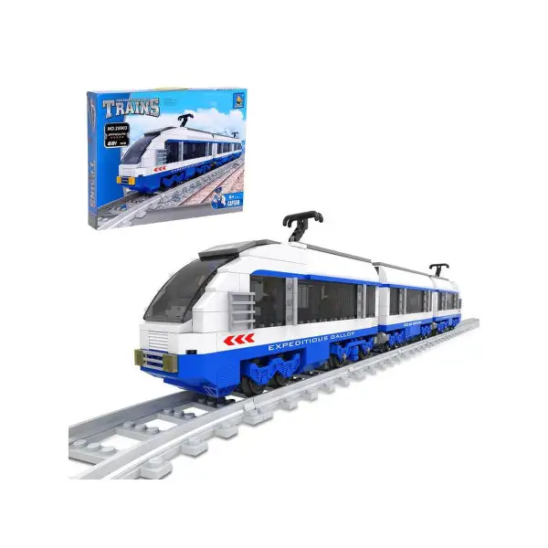 Конструктор "Скоростной электропоезд", 681 деталь