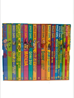 Roald DAHL collection 24冊 洋書 Roald Dahl Collection (24 книги) Puffin 27226506 купить за 3516