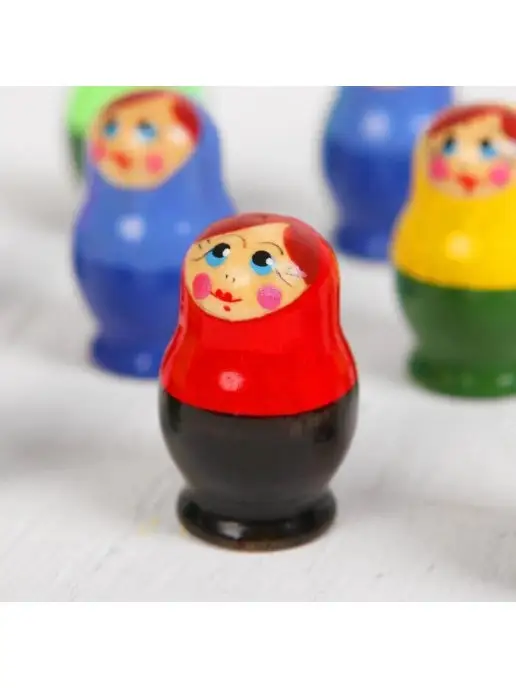 Нескучные игры Счётный набор "Матрёшки" на развитие навыков счета, 10 шт, 10 шт, фото 3