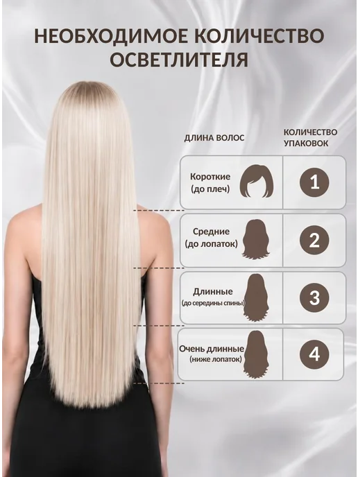 Galant Cosmetic Осветлитель для волос, мягкое осветление, вариант, фото 5