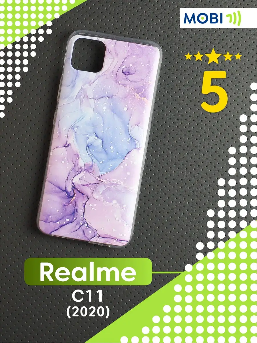 Прозрачный чехол-бампер Realme C11 Mobi711 27437059 купить за 279 ₽ в  интернет-магазине Wildberries