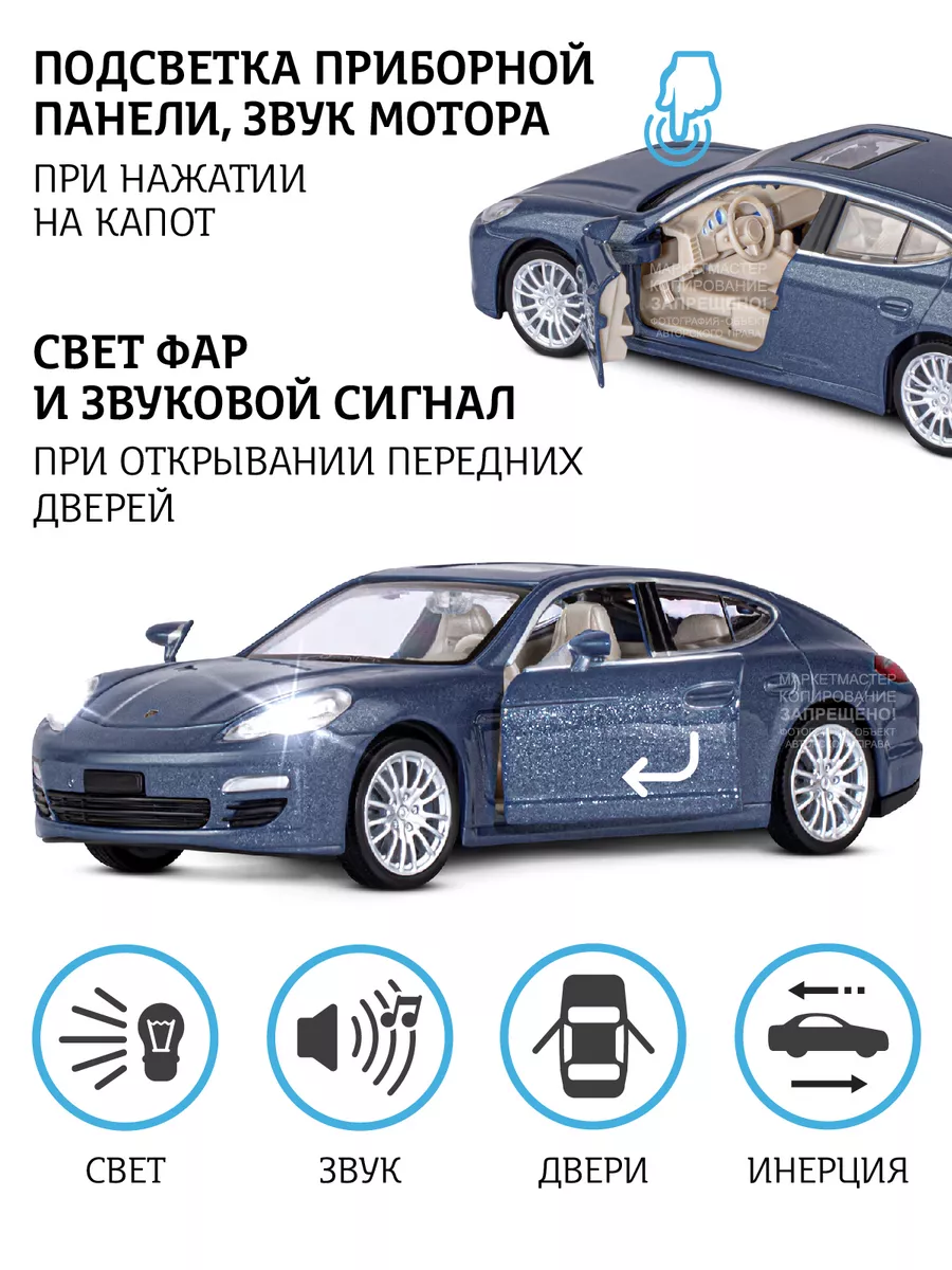 Машинка металлическая игрушка детская Porsche Panamera S АВТОПАНОРАМА  27453359 купить за 814 ₽ в интернет-магазине Wildberries