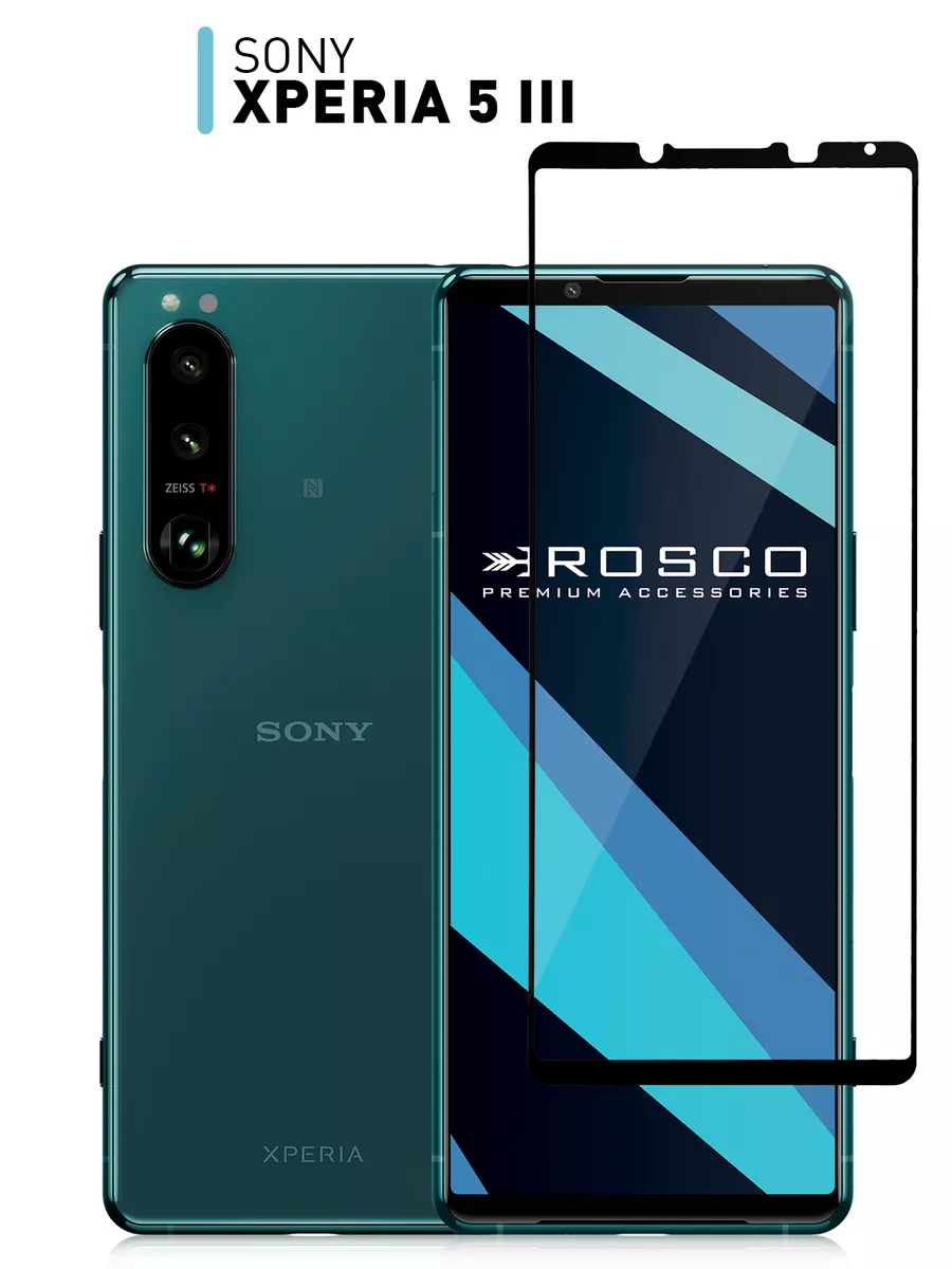 Защитное стекло для Sony Xperia 5 III Rosco 27454317 купить в  интернет-магазине Wildberries