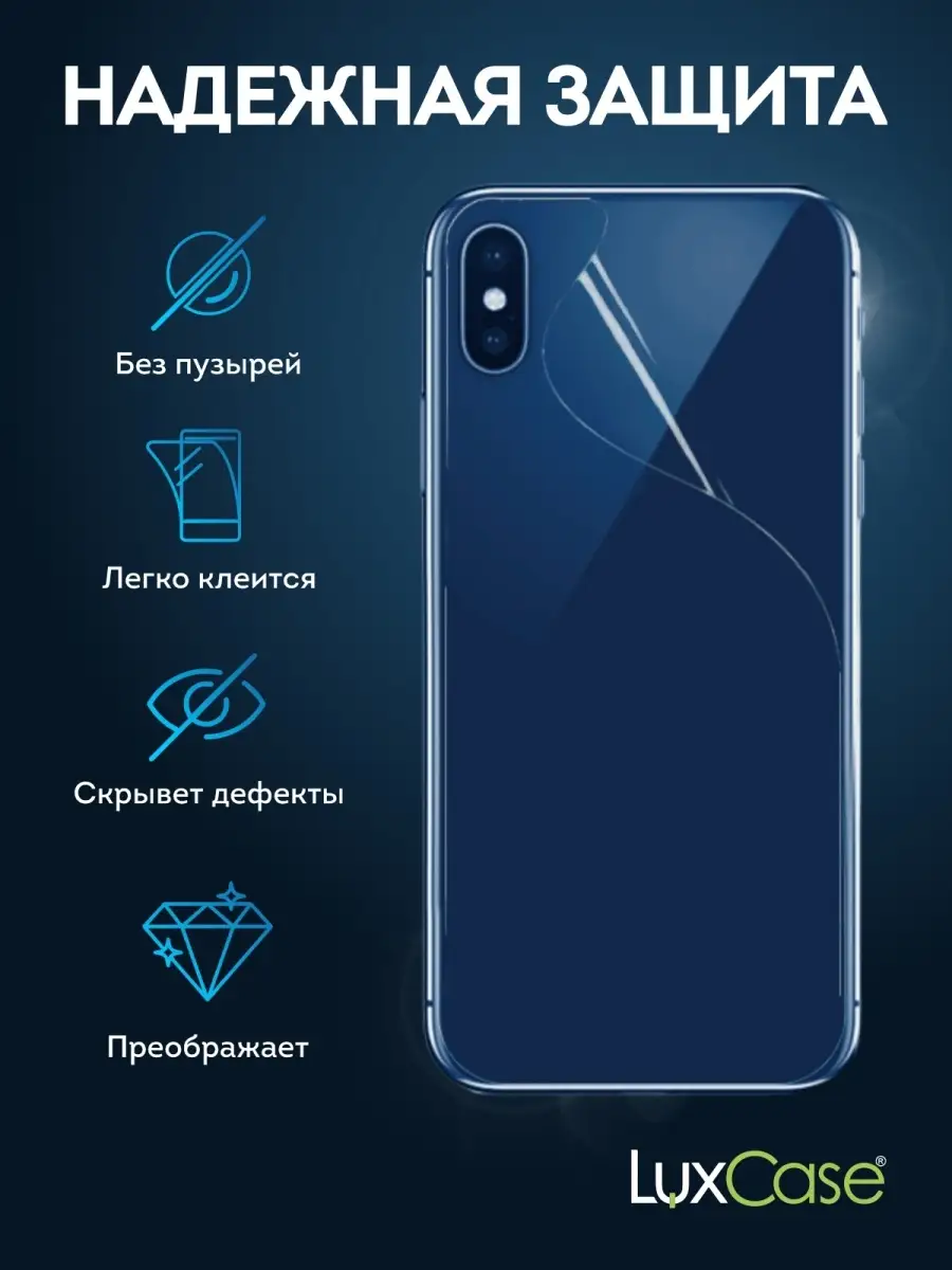 Глянцевая гидрогелевая пленка на Xiaomi Redmi Note 8 Pro LuxCase 27483620  купить за 267 ? в интернет-магазине Wildberries