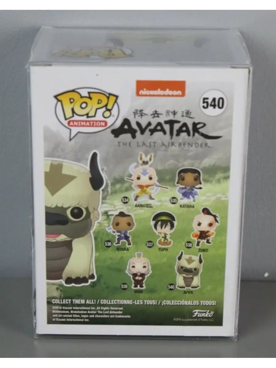 Фигурка Аппа Аватар (Appa Avatar: The Last Airbender) № 540 Funko 27576572  купить в интернет-магазине Wildberries