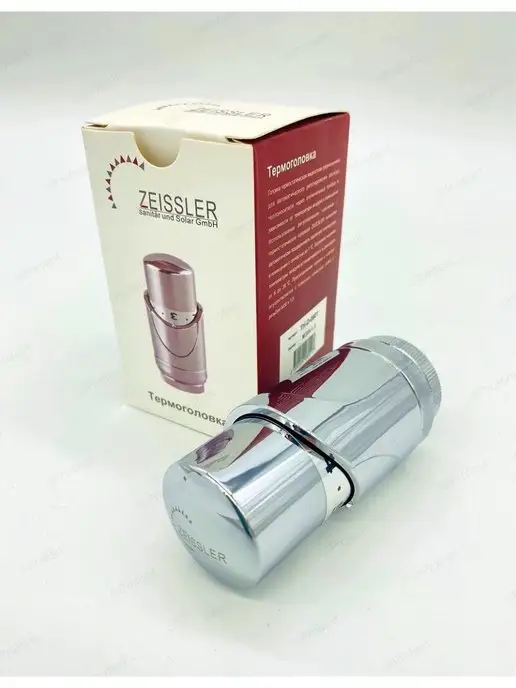 ZEISSLER Термоголовка жидкостная M30х1.5. хром, вариант, фото 2