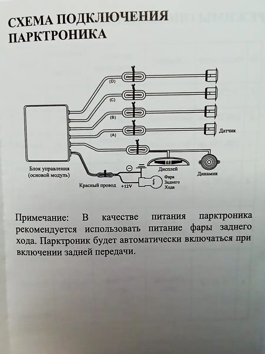 парктроник на автомобиль 4 датчика авто XPX 27620696 купить в  интернет-магазине Wildberries