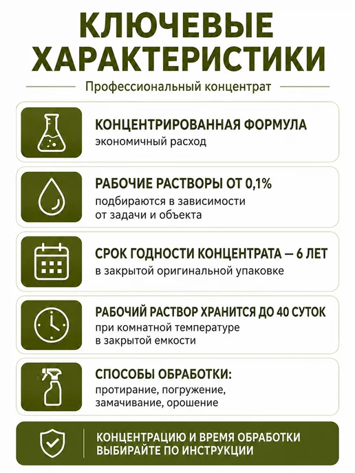 Абактерил Дезинфицирующее средство моющее Клинер, 5л, 5 л, фото 4