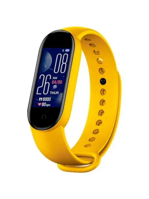 BandRate Smart Фитнес-браслет смарт часы подарочный набор new на подарок, желтый