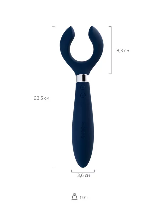 satisfyer Вибратор для пар Endless Fun, синий, фото 3