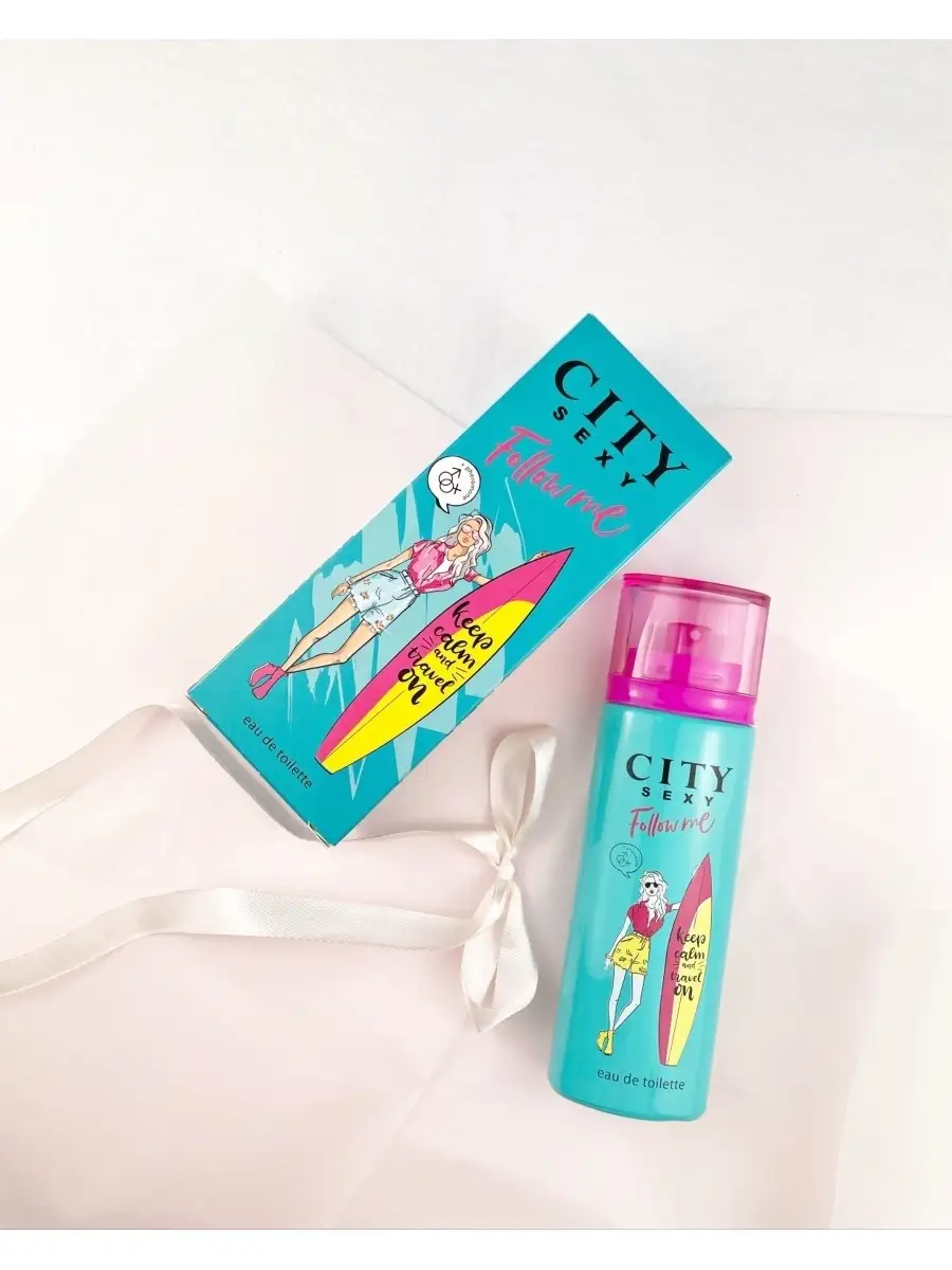 Туалетная вода City Sexy Follow me, парфюм женский, духи 60 мл. CITY PARFUM  27828510 купить в интернет-магазине Wildberries