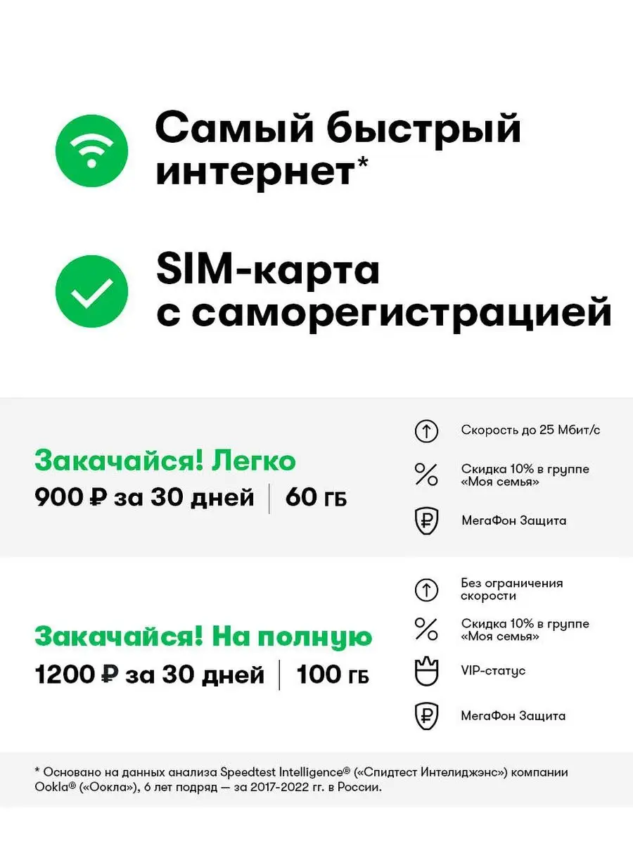 Модем 4G+ LTE для интернета + сим карта Мегафон 300 руб на счете Мегафон  27835637 купить в интернет-магазине Wildberries