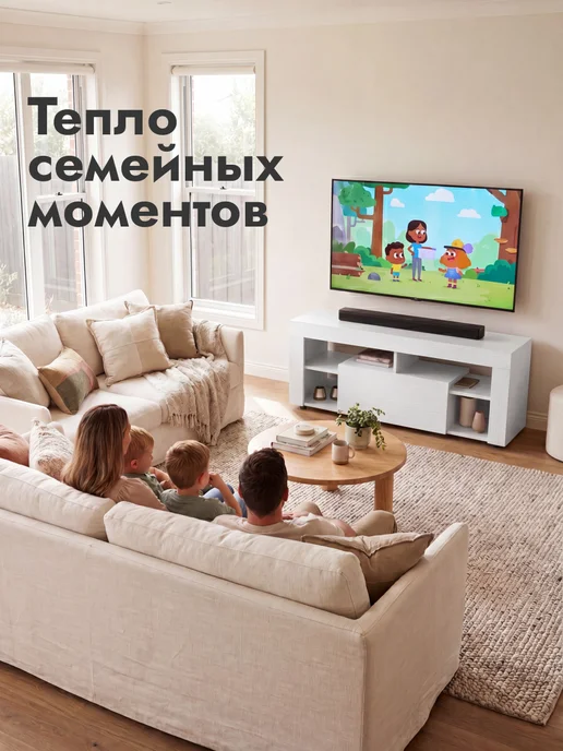 LETTA Тумба под телевизор, белый, в упаковке 21 кг, фото 5