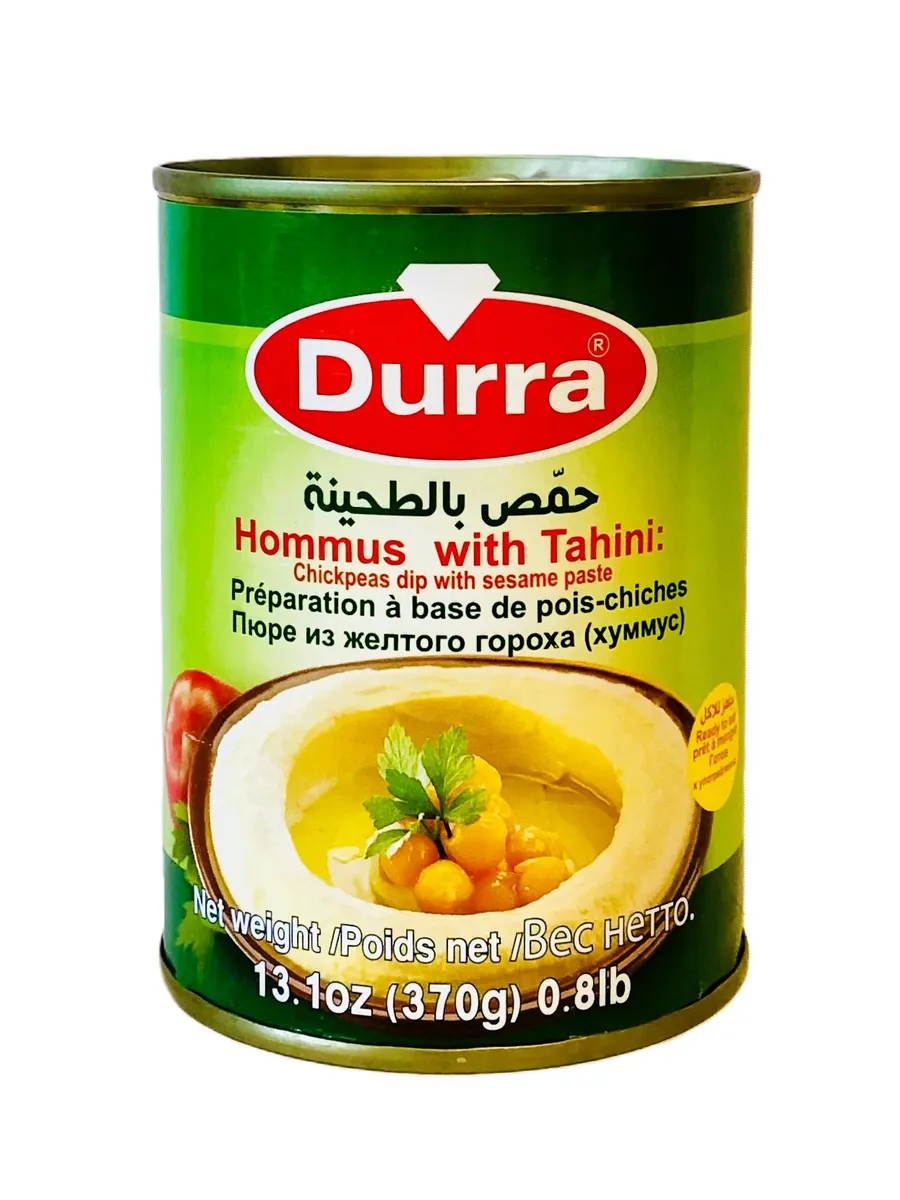 Хумус с тахини, Durra, 370 грамм Вкус Востока 28061156 купить в  интернет-магазине Wildberries