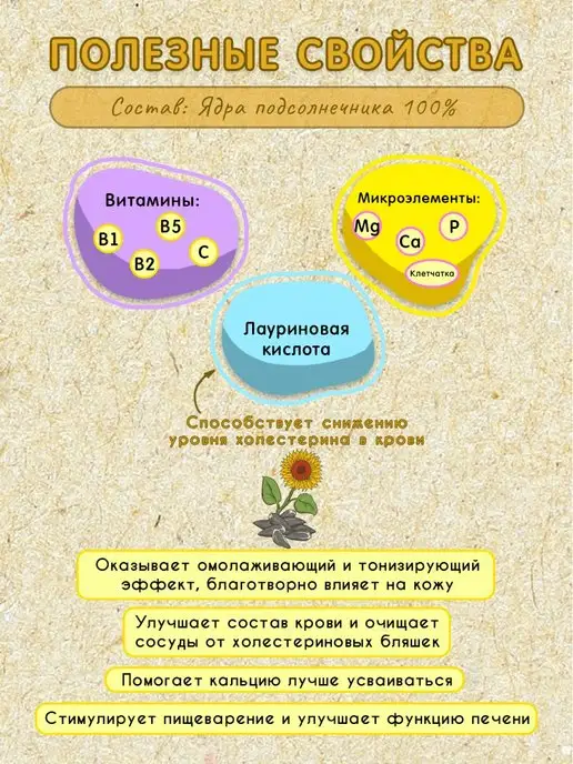Мералад Урбеч из семян подсолнечника 3кг, 3 кг, фото 3