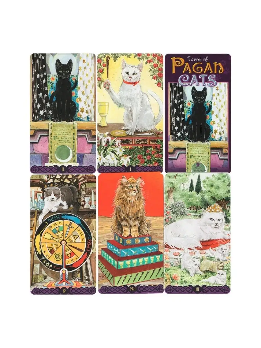 Карты Таро языческих кошек / Tarot of Pagan Cats - Lo Scarabeo Lo Scarabeo  28136589 купить за 1 712 ₽ в интернет-магазине Wildberries