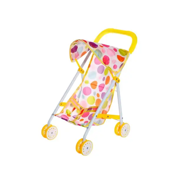 Коляска летняя для кукол, металлический каркас