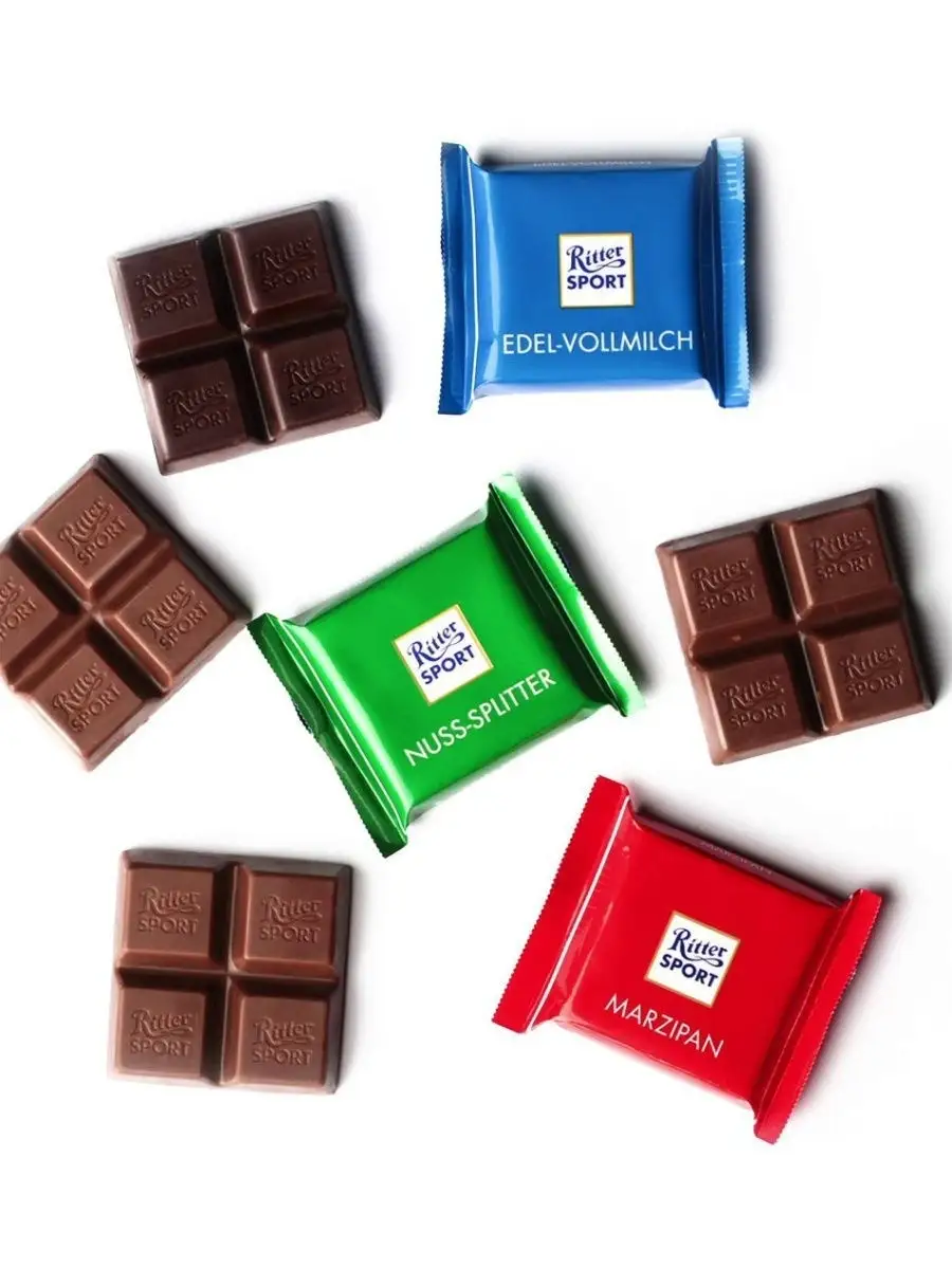 Ritter Sport шоколад ассорти