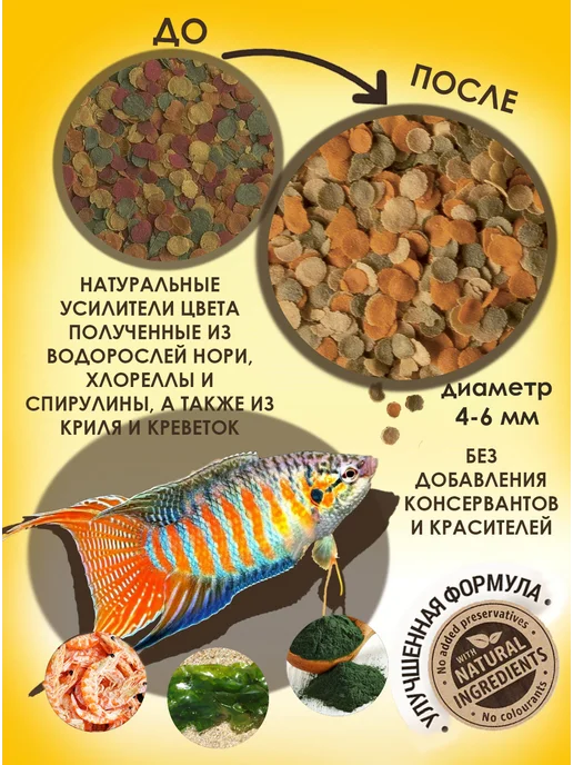 TETRA TetraMin Crisps корм для рыб аквариумных 500 мл, 500 мл, фото 2