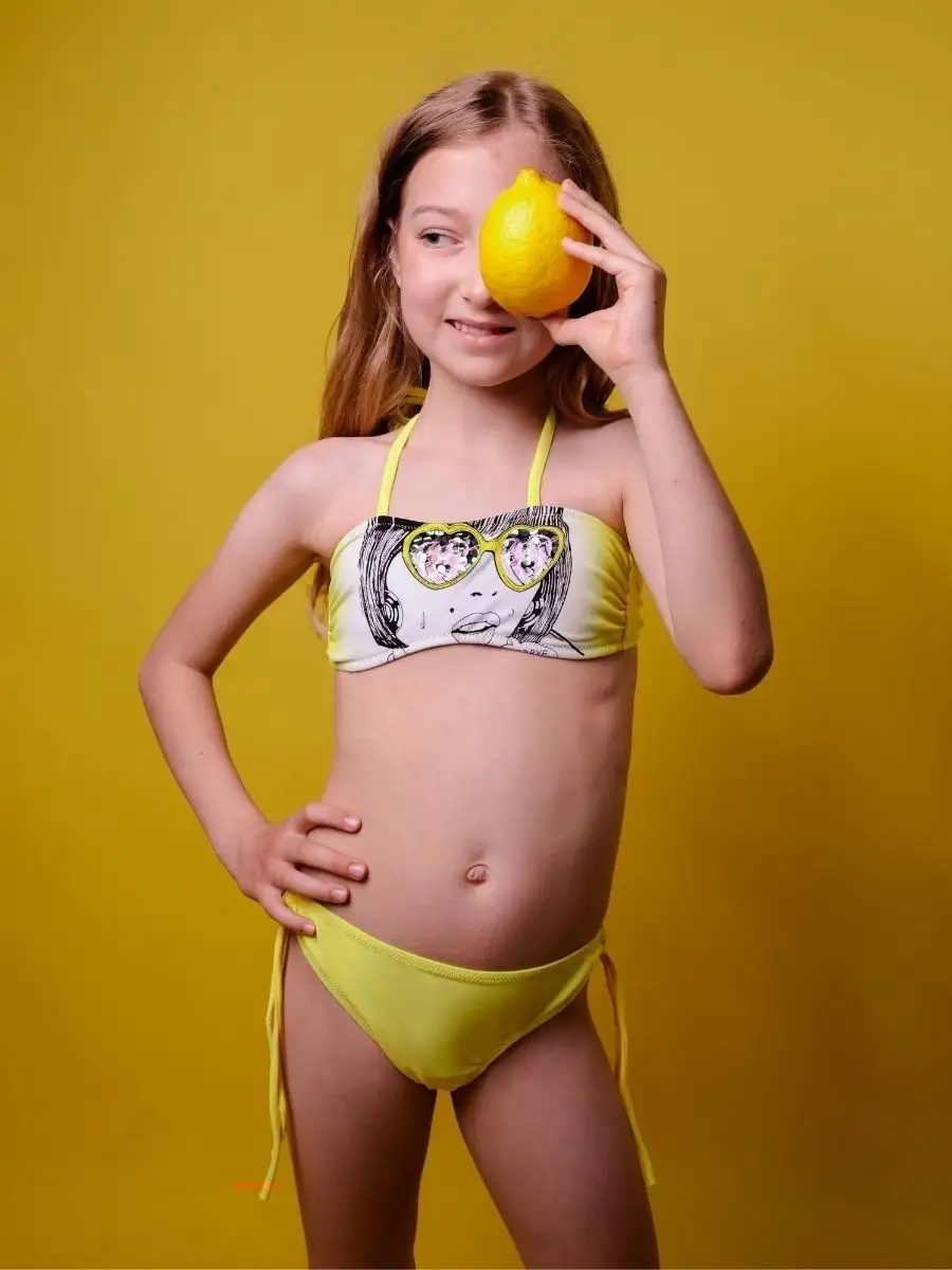 юные девочки  kids bekeni Раздельный детский купальник для девочки HAPPY&SUNNY 28228598 купить в  интернет-магазине Wildberries