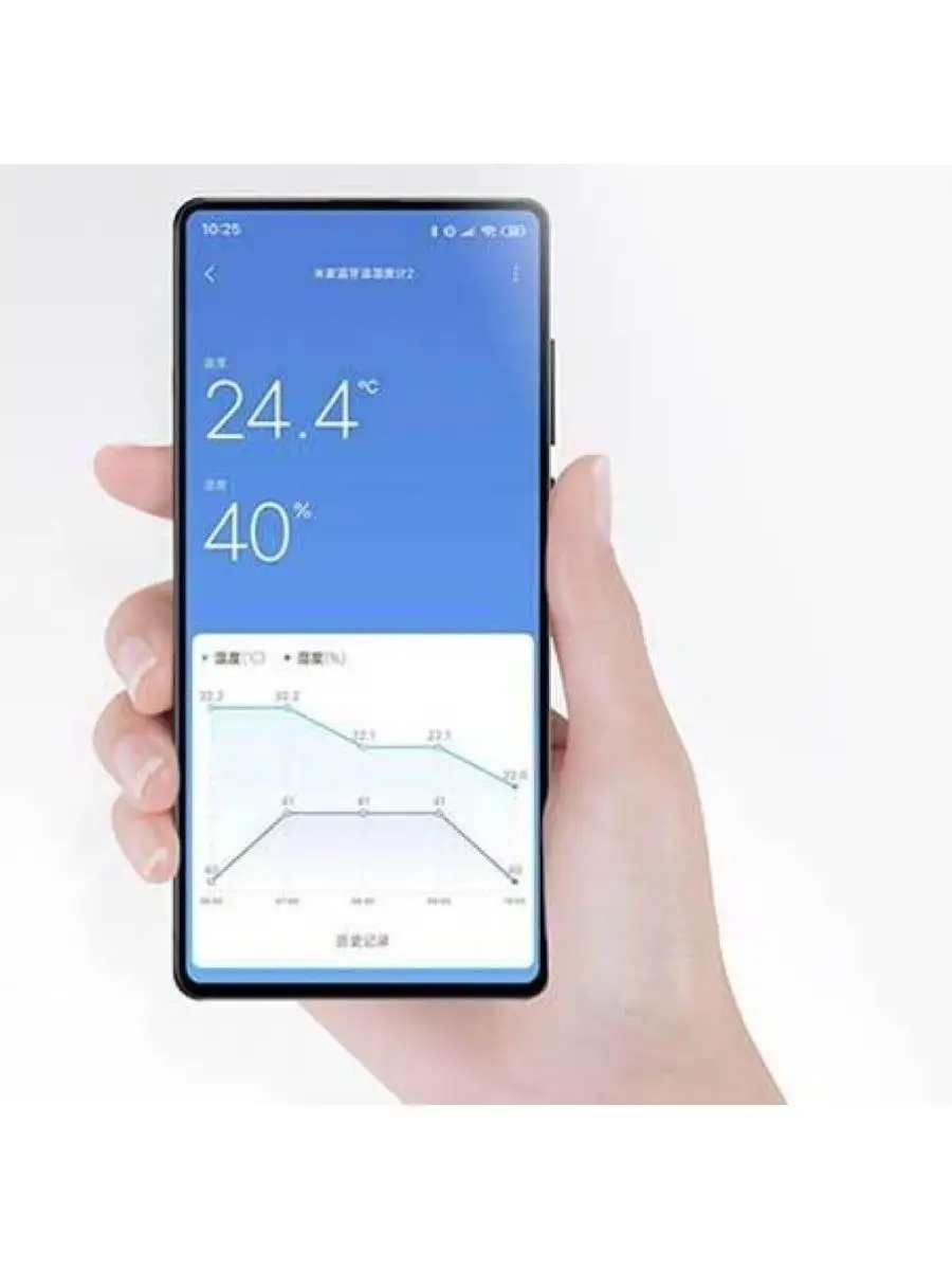 Погодная метеостанция Mijia Bluetooth 2 LYWSD03MMC / Датчик температуры и  влажности MIJIA 28230567 купить в интернет-магазине Wildberries