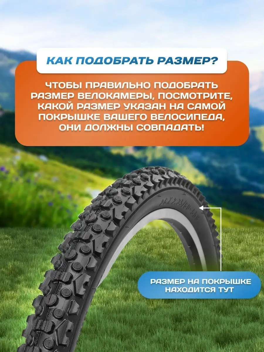 Велокамера 28 дюймов 28х1,25/1,6, AV (32мм) Schrader VeloSmile 28230837  купить за 329 ₽ в интернет-магазине Wildberries