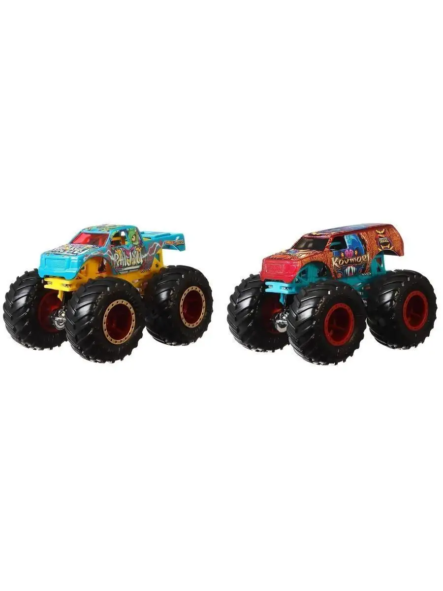 Набор машинок Hot Wheels/Хот вилс Monster Trucks/Монстр-Трак Взаимное  уничтожение (2 шт в упаковке) Hot Wheels 28252514 купить в  интернет-магазине Wildberries