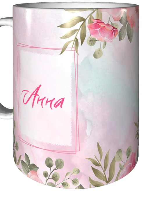 grand cadeaux Кружка с именем Анна - стандартная, вариант, фото 5