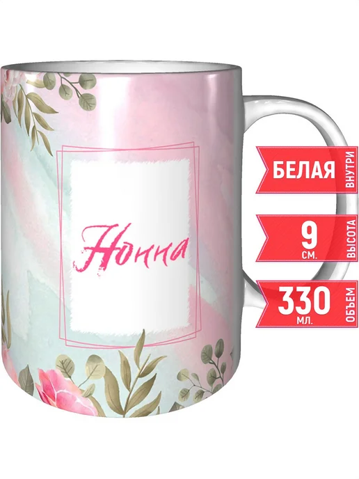 grand cadeaux Кружка именная Нонна - стандартная, вариант