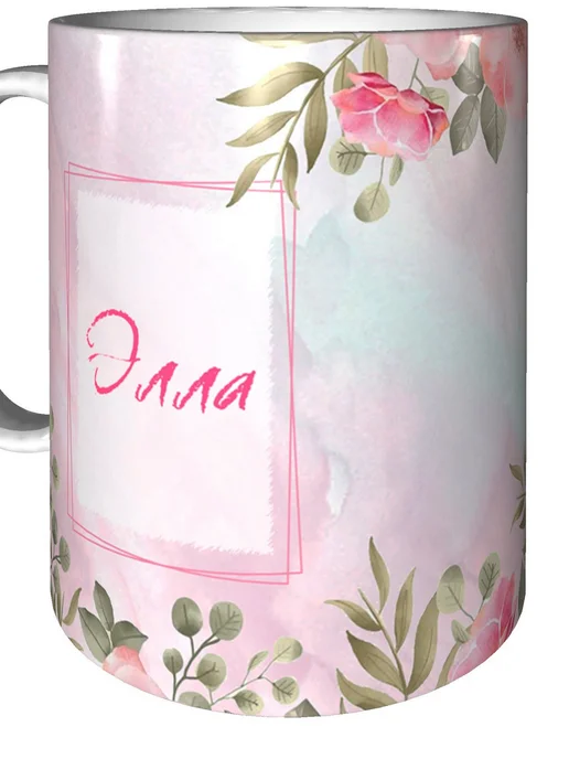 grand cadeaux Кружка с именем Элла - стандартная, вариант, фото 5