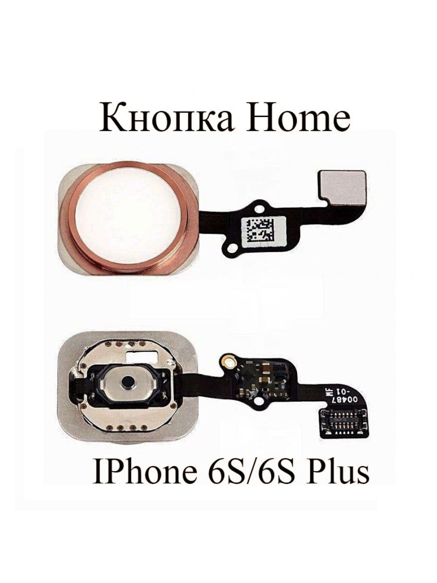 Кнопка Home на IPhone 6S/6S Plus белая Rose iZapp 28364671 купить в  интернет-магазине Wildberries