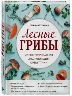 Лесные грибы. Иллюстрированная энциклопедия с рецептами Эксмо 28380774 купить за 495 ₽ в интернет-магазине Wildberries