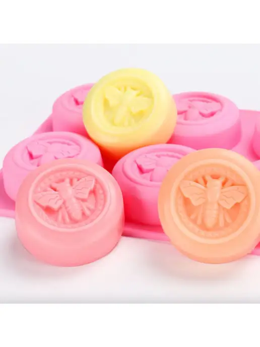 Home Crafts Силиконовая форма для мыла, розовый