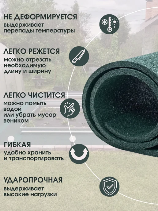 Ваша дача Садовая дорожка в рулоне между грядками 6 м, 4 м, в упаковке 16,4 кг, фото 3