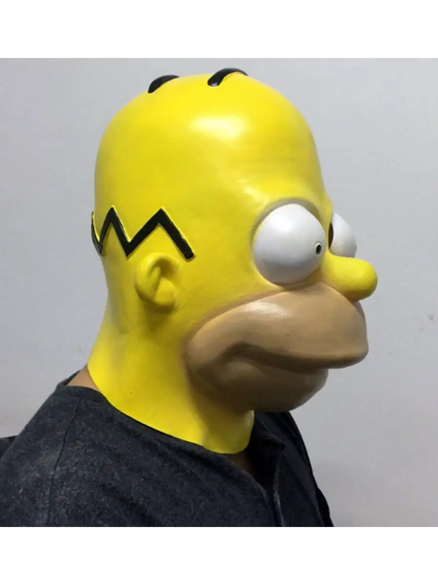 Маска Гомер Симпсон Simpson на хэллоуин Danso 28543664 купить за 927 ₽ в  интернет-магазине Wildberries