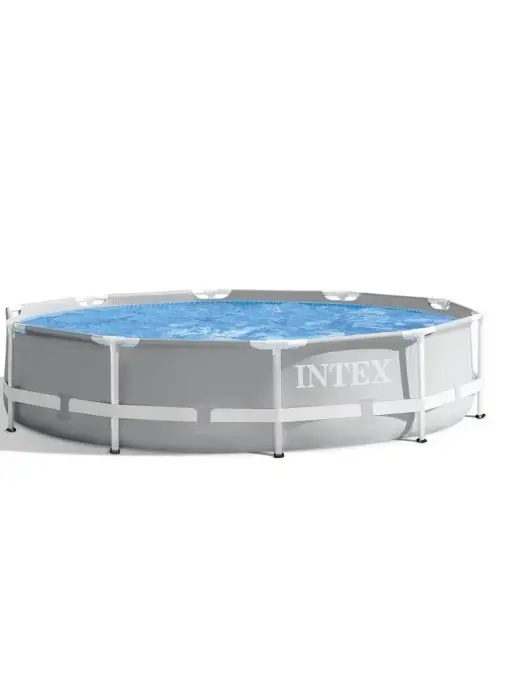 Intex Бассейн каркасный круглый 244х76 см, 2843л, 305x76 см, 4485 л, фото 3
