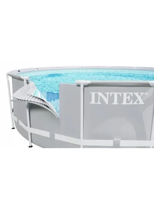Intex Бассейн каркасный круглый 244х76 см, 2843л, 305x76 см, 4485 л, фото 5
