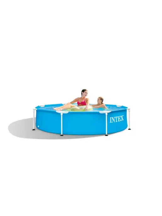 Intex Бассейн каркасный круглый 244х76 см, 2843л, 244x51 см, 1828 л, фото 8
