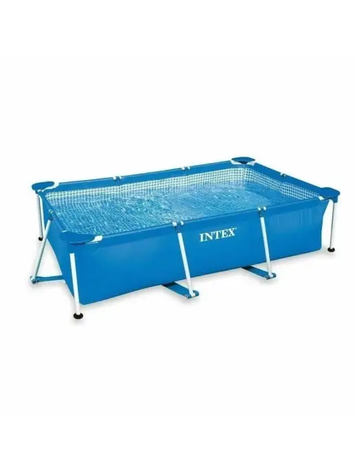 Intex Каркасный бассейн прямоугольный детский 260x160x65 см, 260x160x65 см, фото 3