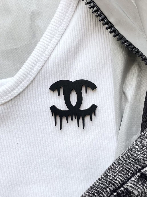 Значок chanel - Купить в интернет магазине WildBerries.ru
