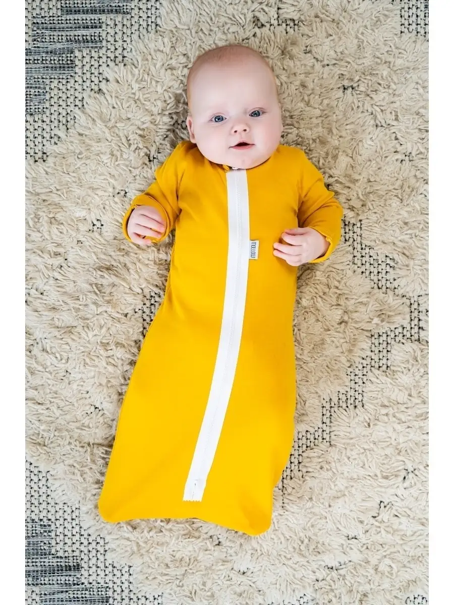 Baby Calin Art.BBC611092 Регулируемый Детский спальный мешок с отстегивающемися рукавами 6-36m
