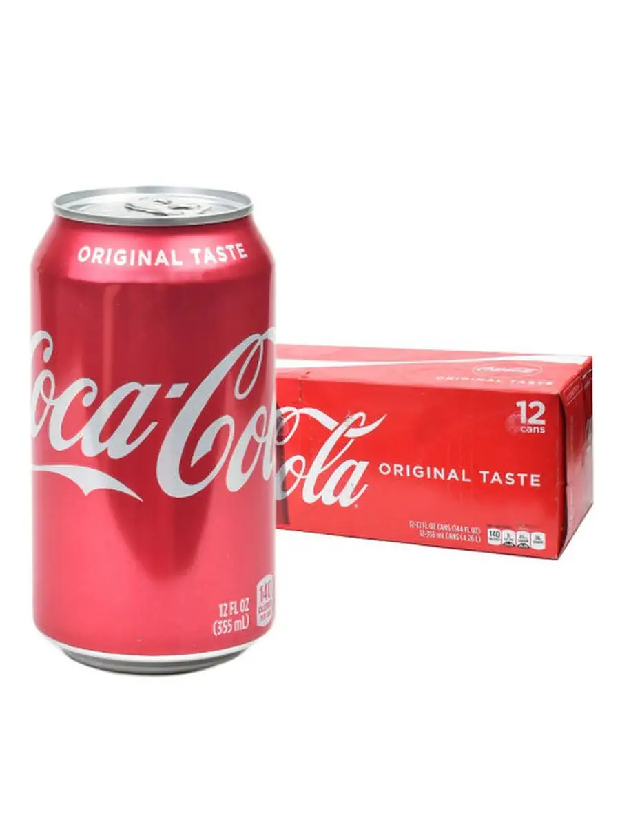 Кока Кола (Оригинал) 0,35л х 6 шт. (США) Coca Cola USA 28638271 купить в  интернет-магазине Wildberries