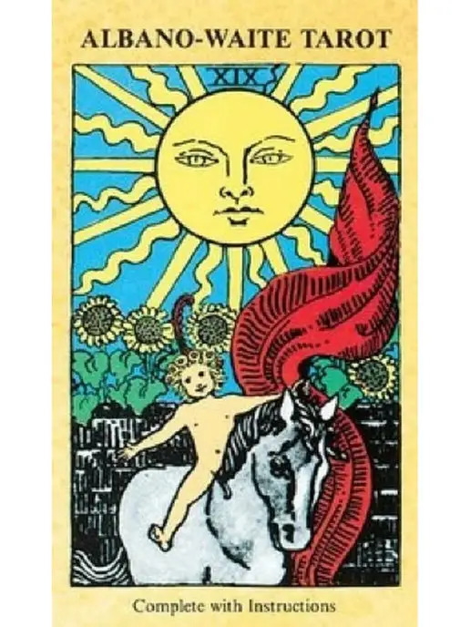 U.S. Games Systems Таро Альбано - Уэйт Albano Waite Tarot, вариант, фото 7