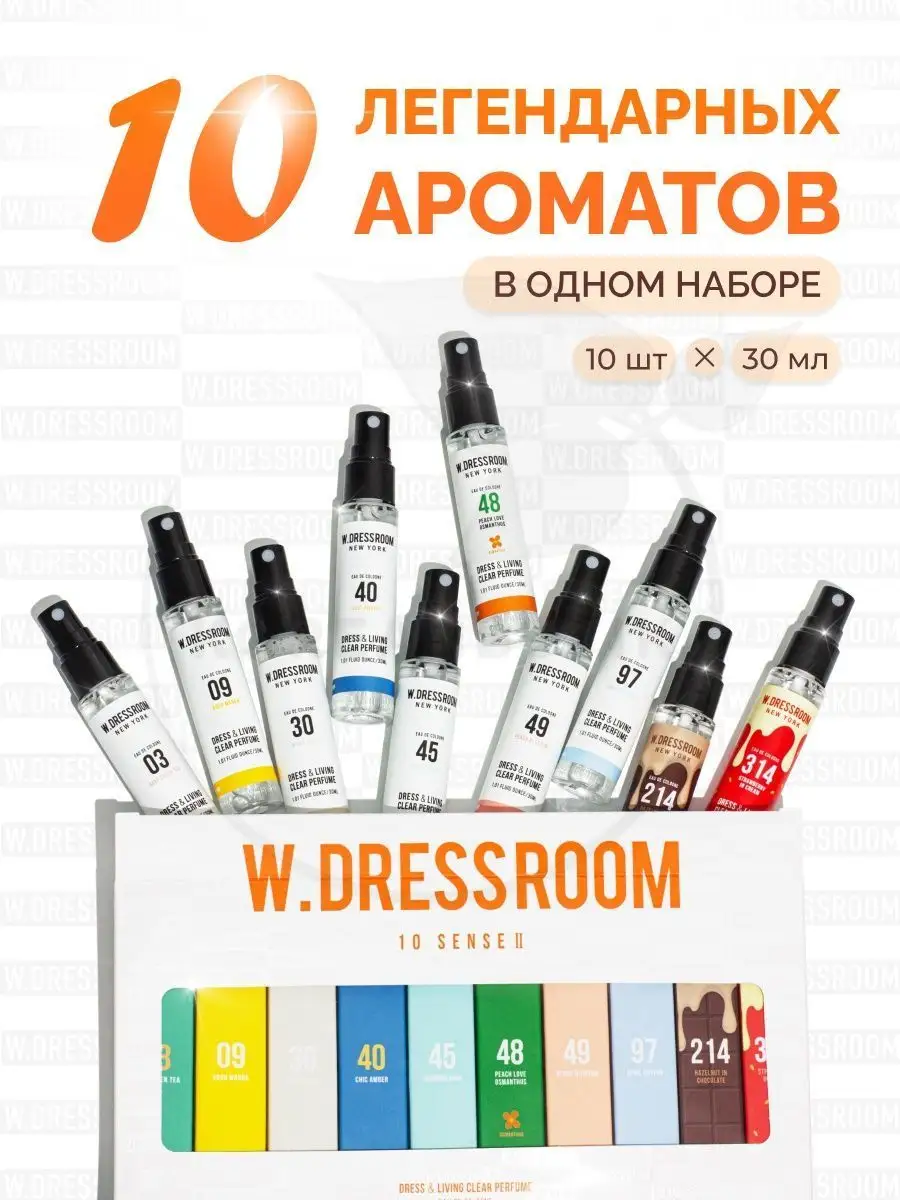 Спреи для дома W.Dressroom W.Dressroom 28687815 купить за 2 210 ₽ в  интернет-магазине Wildberries