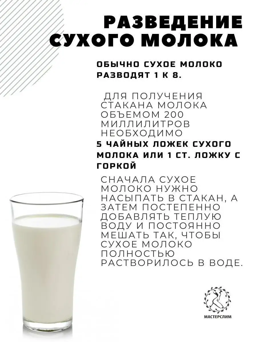 Применение сухого молока | Где используется сухое молоко?