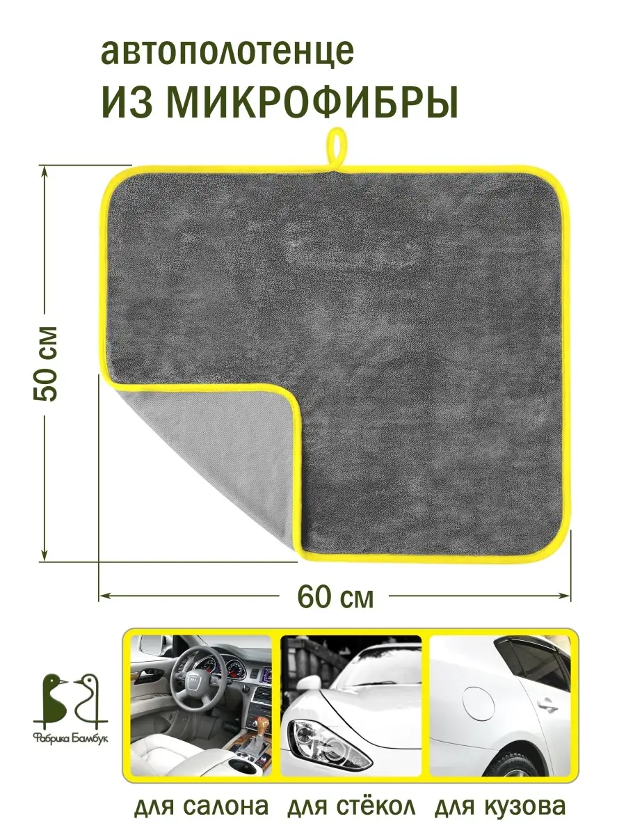 Салфетка для уборки универсальная для дома и автомобиля