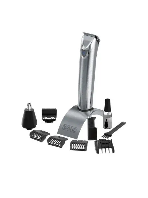 Wahl Триммер для бороды LI+ Stainless Steel 9818-116, серый, серый